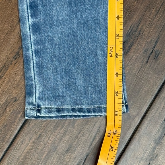 American Tall Women's High-Rise Skinny Jeans in Mid-Blue Wash size 28 LONG NWOT - Picture 7 of 10